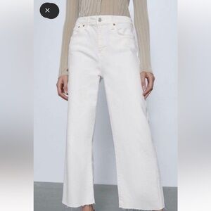 NWT Zara Women White ZW Premium Jeans-4